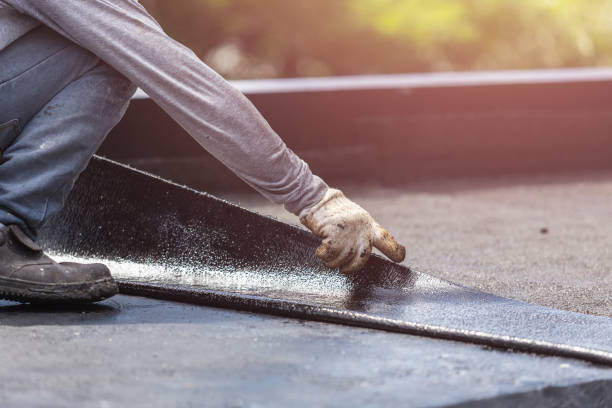 Professional Crawl Space Encapsulation technician working in Roanoke, AL
